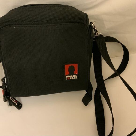Vintage 80s Michael Jordan Jumpman Side Strap Bag Crossbody - Picture 2 of 8
